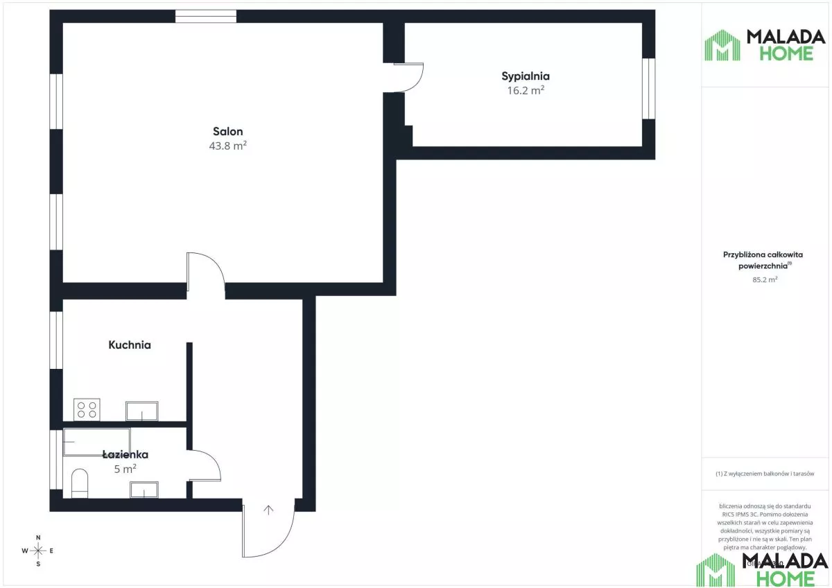 Oława Unikat w centrum! 83 m2 | parter | kamienica sprzedaż 83m2 - 9