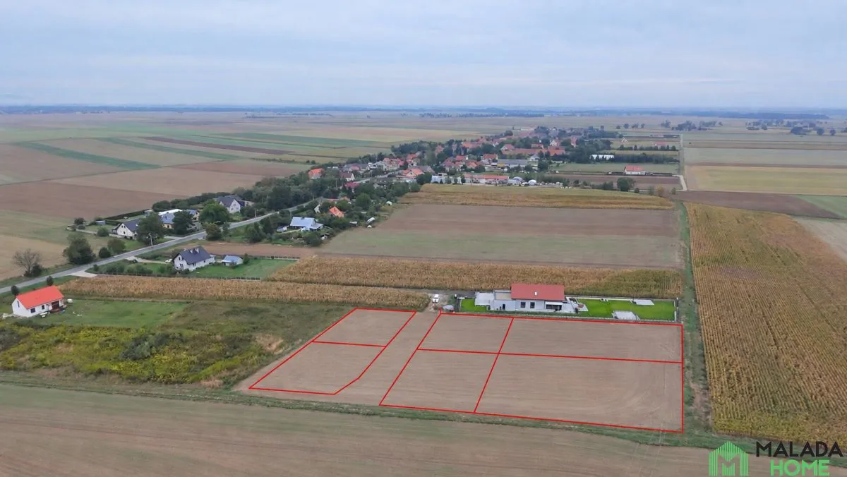 Chwalibożyce Atrakcyjne działki budowlane - Chwalibożyce  610m2