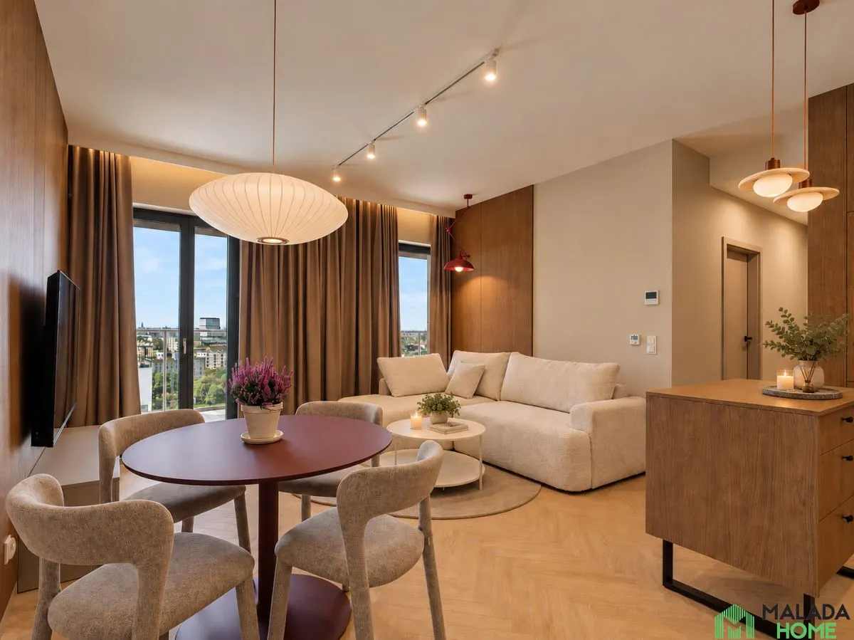 Wrocław Apartament na wynajem The Upper House |66 m2| 3 po wynajem 66m2 - 1