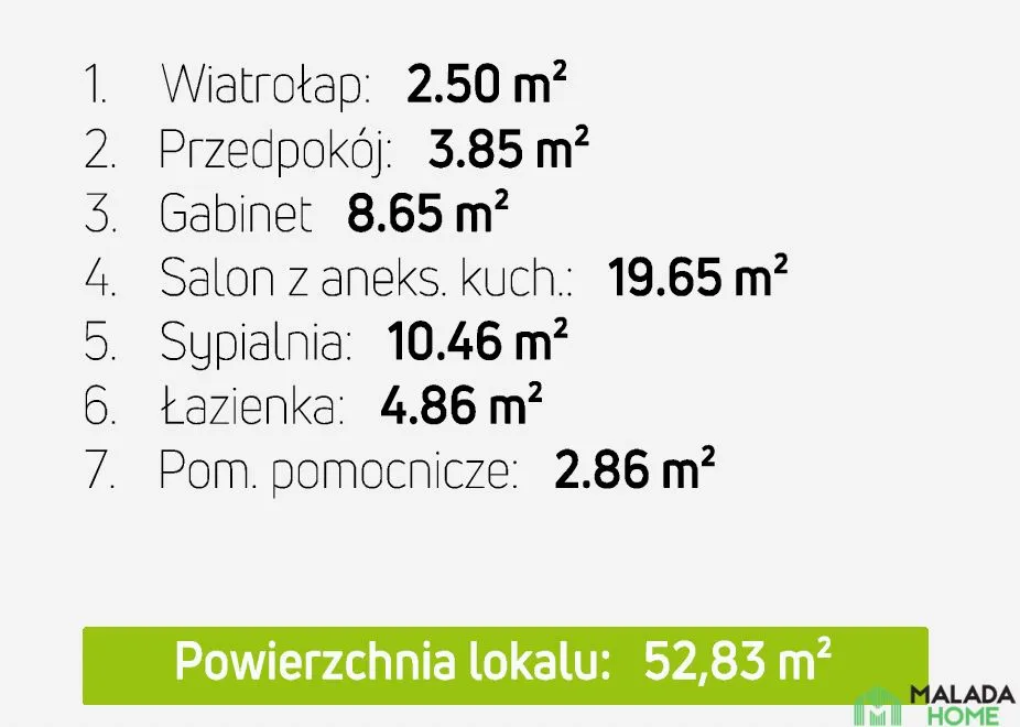 Oława 3 pokoje | ogródek 32 M? | 2 miejsca w cenie sprzedaż 53m2 - 5