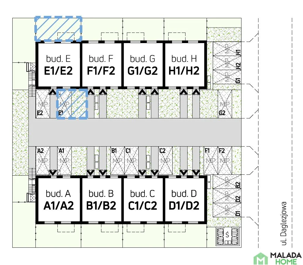 Oława 3 pokoje | ogródek 32 M? | 2 miejsca w cenie sprzedaż 53m2 - 6
