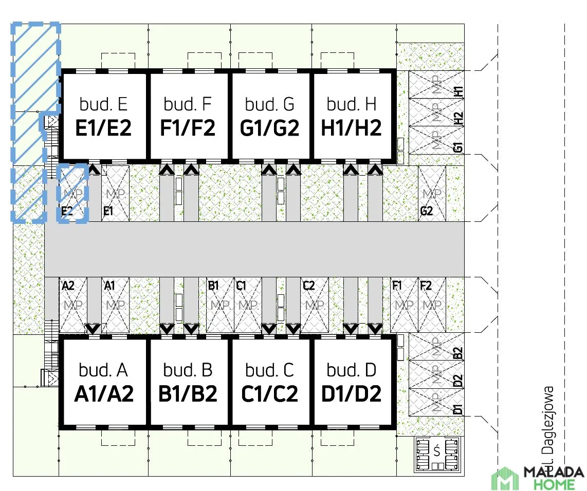 Oława 5 pokoi | 95 m2 | ogródek | 2 balkony | 2 miejsca sprzedaż 95m2 - 22